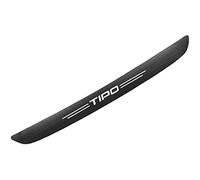 90cm Protezione Paraurti Posteriore Auto per Fi-at Tipo, Striscia per Bagagliaio in Fibra Carbonio Autoadesiva AntiGraffio Adesivi Decorativi Accessori,Black