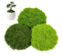 90g di Muschio Stabilizzato Artificiale, Muschio Finto Verde Scuro e Chiaro, Lichene Sintetico Simulazione per Decorazioni, Modellismo, Terrari e Pareti, Ideale per Acquari e Decorazioni per la Casa
