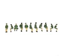 90Pcs HO Scale Seduti Figure per gli appassionati di modelli e display creativi
