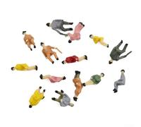 90pcs HO Scale Seduto Modello Persona Figure Passeggeri in Pose Multipla per Modelli Architettonici e Hobby Displays