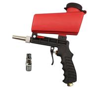 90psi Portable Gravity Sandblasting Gun Alluminio Pneumatica Sandblaster Spray Gun Sand Removal Blasting Power Machine