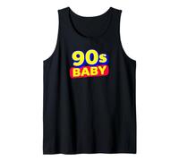 90s Baby Retro Vibes Bold Color Throwback Design Canotta