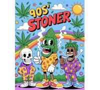 90s Cartoon Psychedelic Coloring Book: Retro Stoner Vibes & Trippy Animation-Inspired Art: A Funky Coloring Adventure for Adults, Teens & Retro Cartoon Fans