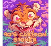 90s Cartoon Stoner Coloring Book: A Playful Collection of 50 Relaxing Holiday Designs Filled with Humor and Nostalgic Style - A Fun and Unique Gift ... During Halloween Christmas and Cozy Winter