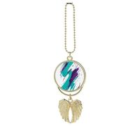 90's Cup Design Car Hanging Ornament Rear View Mirror Pendant Lucky Presents Hanging Ornament Funny Car Pendant for Office Auto Home Decoration Gold-style