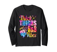 90's Girl Rnb R E B Positività Cosce Spesso Vibes Maglia a Manica