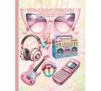 90's Groovy Nostalgia Coloring Book