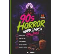 90s Horror Word Search: A Retro Journey Through the Chills, Thrills, and Late Night