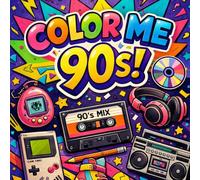 90'S MILLENNIAL MEMORIES COLORING BOOK