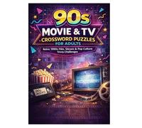 90s Movie & TV Crossword Puzzles For Adults