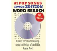 90s Music Chart Toppers Word Search Puzzle book: Word Searches with easy to read print about 1990s #1 Hits, 90s Pop Music, Music Lovers Puzzles and ... for vacations, Holidays, and Free Times