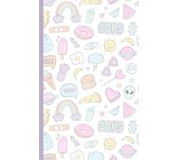 90's Nostalgia Print Notebook: 90s Notebook | Retro journal | Y2K Stationery | Lined Journal | Nostalgic Gift | School Supplies | Back-to-school | Matte |110 Pages