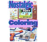 90's Nostalgic Coloring Book