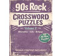 90s Rock Crossword Puzzles - Volume 2