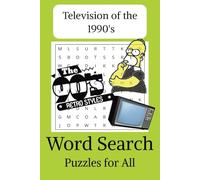 90's Television Word Search: a Fun Puzzle book for the whole family.