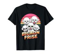 90s Vintage Bichon Frise Bichon Tenerife Maglietta