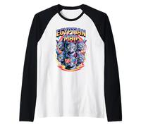 90's Vintage Egyptian Mau Cat Egyptian Maus Maglia con Maniche Raglan