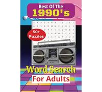 90s Word Search Book: Word Searches Book With Easy to Read Print... 50+ Puzzle