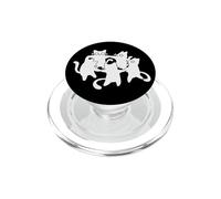 90s Y2K Carino Gatti e Tomcats Dancing in a Circle PopSockets PopGrip per MagSafe