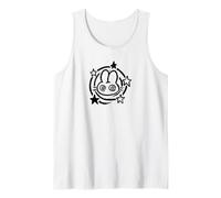 90s Y2K Mad Rabbit Bunny Hare è confuso sotto la coda stellata Canotta