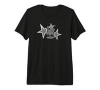 90s Y2K Scary Cat Tomcat è spaventato sotto Big Stary Maglietta Premium