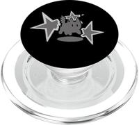 90s Y2K Scary Cat Tomcat è spaventato sotto Big Stary PopSockets PopGrip per MagSafe