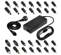 90W Alimentatore Caricatore Universale PC Portatile per Lenovo, Dell, HP, Toshiba, Sony, Asus, Acer, Samsung, Toshiba,Home Appliances AC DC Adattatore con 28 Connettori.