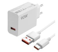 90W Caricabatterie Ricarica Rapida con 2M Cavo di Ricarica Rapida USB C per Redmi Note 14 13 12 11 Pro,Caricabatterie Turbo Hypercharge con 6A Cavo USB C 2M per mi 15 Ultra 15Pro 14 13T 13 Ultra