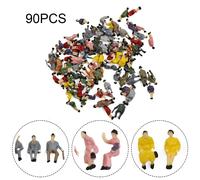 90x 1:87 Ho Scala Tutti Seated Personaggi che Sta Seduto Passeggeri Ricambio