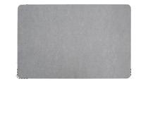 90X140 cm Tappetino for sedia da ufficio con rotelle antiscivolo for scrivania protettivo for gioco for computer protettore sotto il tappeto per Parquet(Light gray)