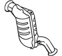 91 CV CATALIZZATORE PER MERCEDES Vaneo 414 1.7 CDI KW 67 CV 91