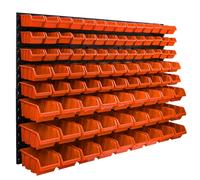 91 scatole impilabili mensola portautensili parete plastica 3 colori Tool Wall