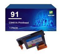 91 Testa Di Stampa Ricostruita Compatibile Per HP Z6100 Z6100PS,C9461A-1 PACK
