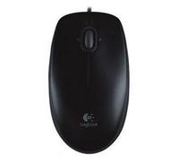 910-001601 Logitech M100 Corded Mouse Grey