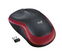 910-002237 Logitech M185 mouse wireless (rosso)