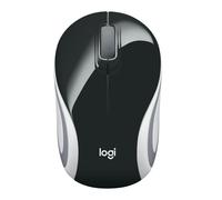 910-002731 Logitech Wireless Mini Mouse M187, RF Wireless, Alkaline, Black 82057