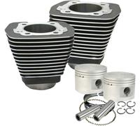 910-0182 CYLINDER & PISTON KIT BLACK HARLEY FLTC 1340 TOUR GLIDE CLASSIC 1991