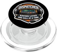 911 Dispatcher di emergenza che salva vite una chiamata alla volta PopSockets PopGrip per MagSafe