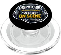 911 Emergency Dispatcher Il mio suono preferito è che siamo sulla scena PopSockets PopGrip per MagSafe