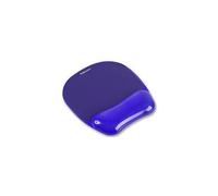91141 FELLOWES Tappetino per il Mouse, Gel, Blu , FELLOWES