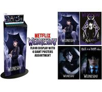 91187 WEDNESDAY POSTERS ASSORTMENT BIN (40)