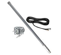 915 MHz 868 MHz per antenna LORA 12 dBi, 55 cm grigio con clip 5 m cavo piccolo adattatore kit per modulo radio di comunicazione wireless (kit antenna)