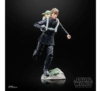 Hasbro Star Wars The Black Series Luke Skywalker And Grogu Figure Nero