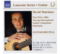 9154821 Audio Cd David Martinez: Guitar Recital