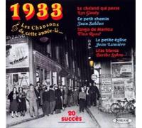 9154958 Audio Cd 1933 Les Chansons De Cette Annee La' / Various