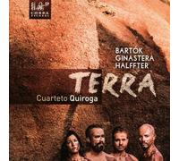 9154958 Audio Cd Cuarteto Quiroga: Terra - Bartok, Ginastera, Halffter