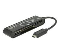 Delock USB 2.0 Card Type-C Stecker 5 Slots Card-Reader CompactFlash 91739