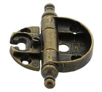 91775 Q.TA' 10 CERNIERA P/MOBILI A0056 BRONZO ANTIC 35X18 MM