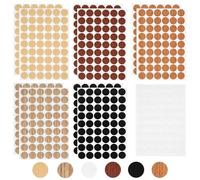 918 Pezzi Tappo Coprivite Adesivo, Tappi Coprivite Adesivi per Coprire Fori per Viti, Cappucci Autoadesivi Ø21 mm, Adesivi Copriforo Tappi di Copertura per Fori per Viti