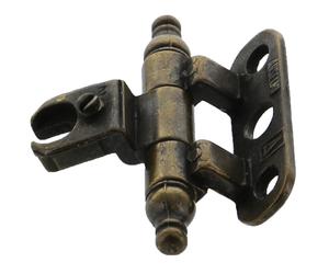 91802 Q.TA' 10 CERNIERA P/MOBILI A0059 BRONZO ANTIC 46X14 MM